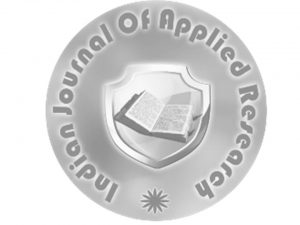 INDIAN JOURNAL OF APPLIED RESEARCH Logo
