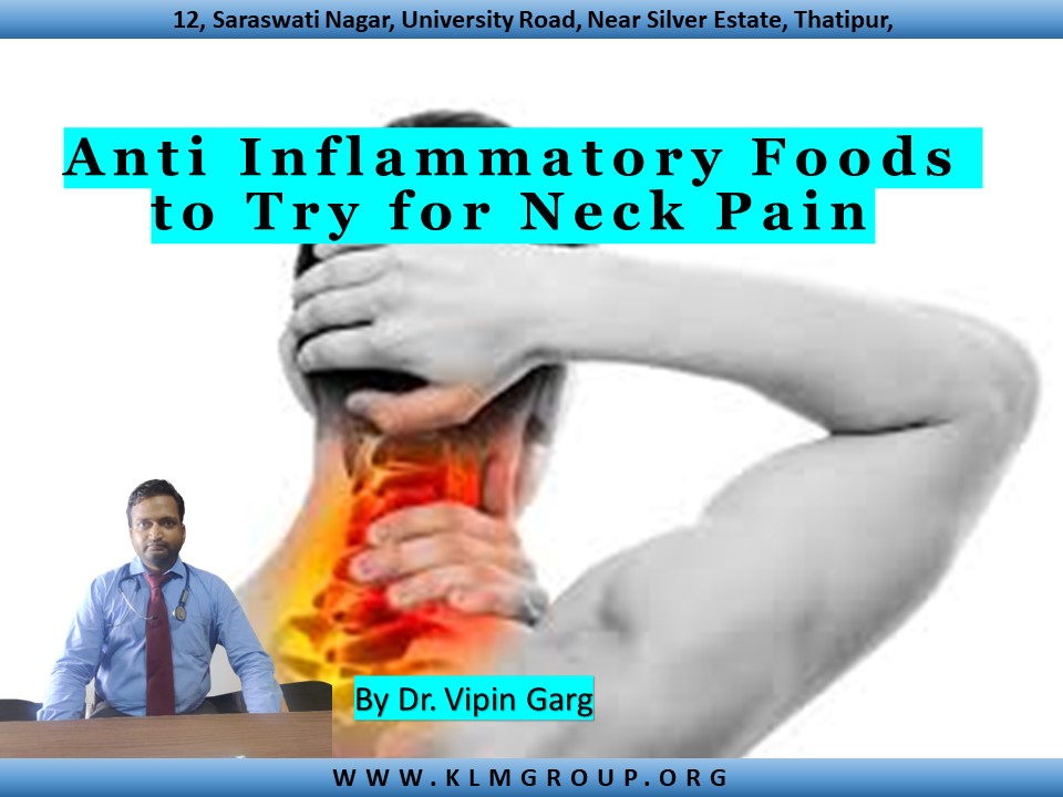 Anti Inflammatory Foods to Try for Neck Pain