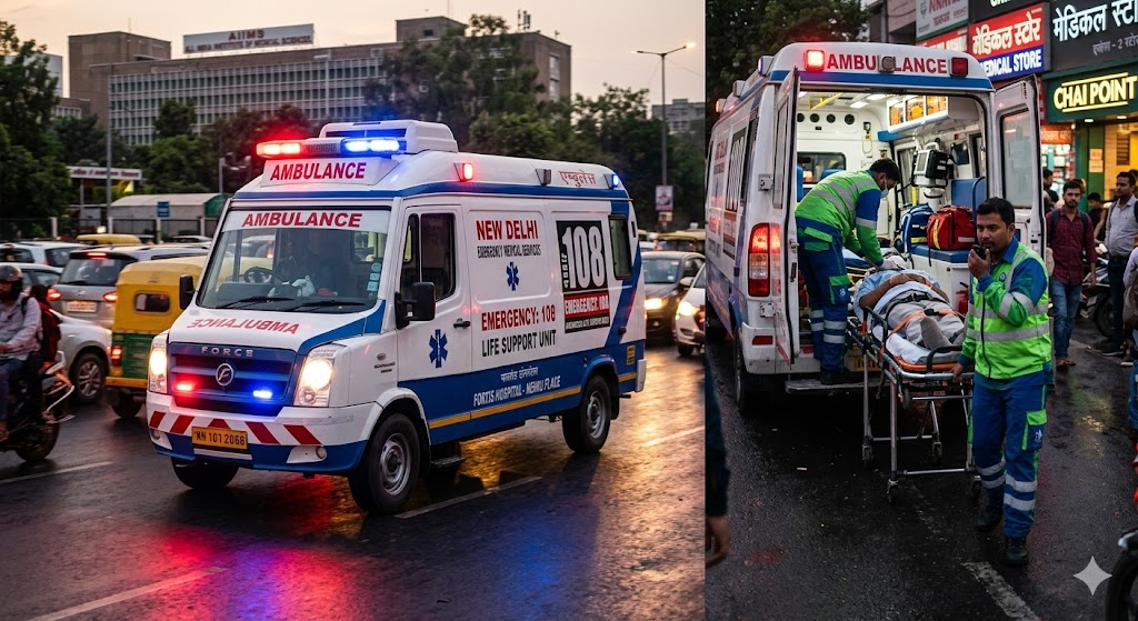 Ambulence services in Gwalior